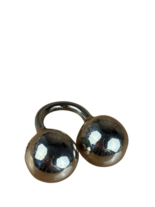 Gucci Silver Sphere Ring