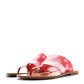 Louis Vuitton Monogram Escale Palma Sandals Rouge