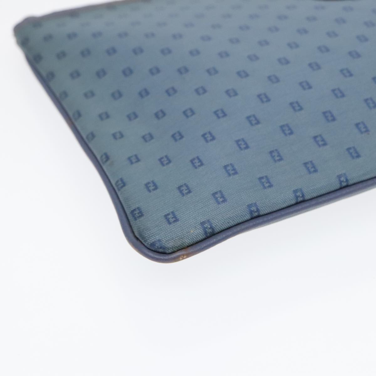 Fendi Ff  Canvas Clutch Bag