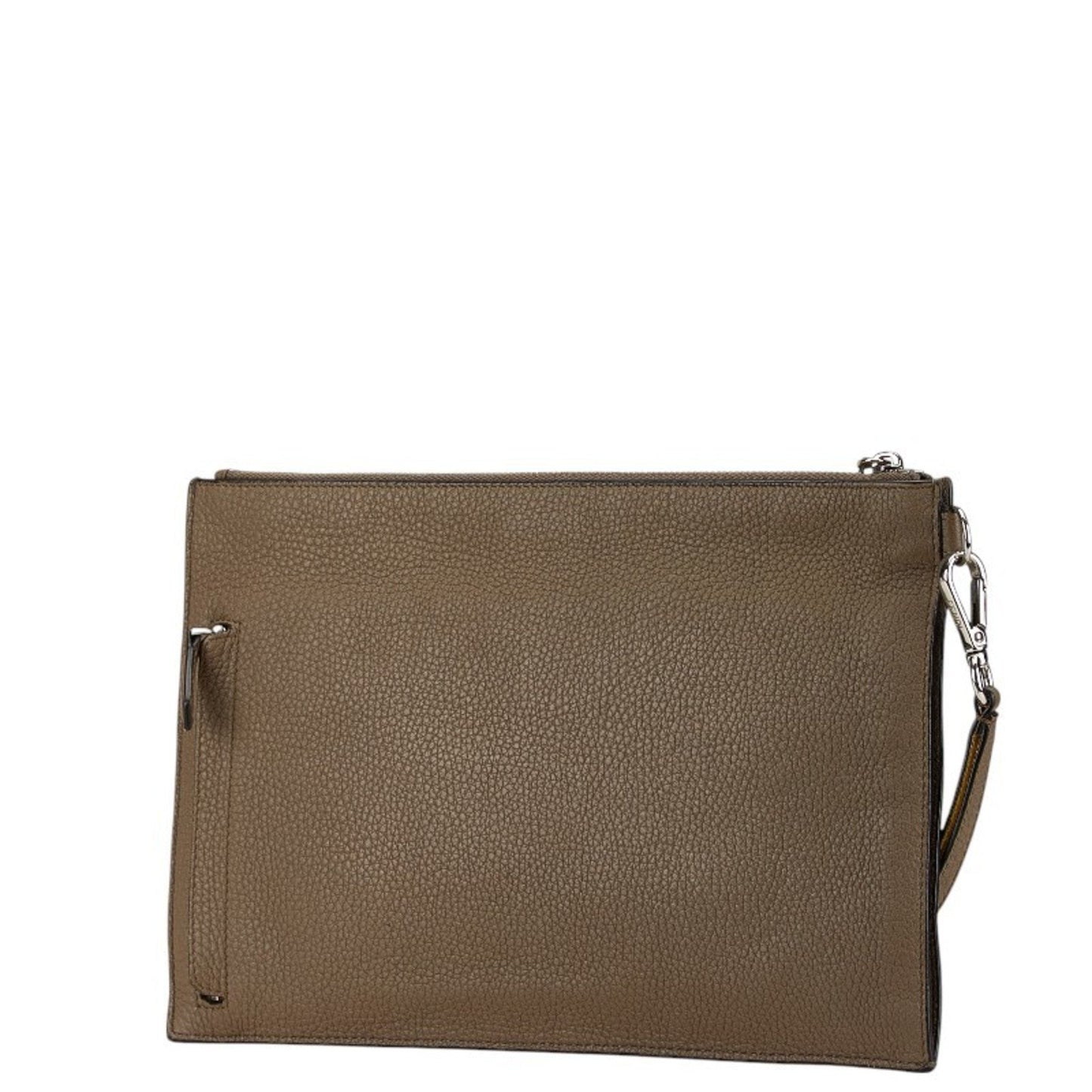 Fendi  Leather Clutch Bag (Pre-Owned)
