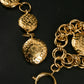 Ceinture en métal doré Chanel