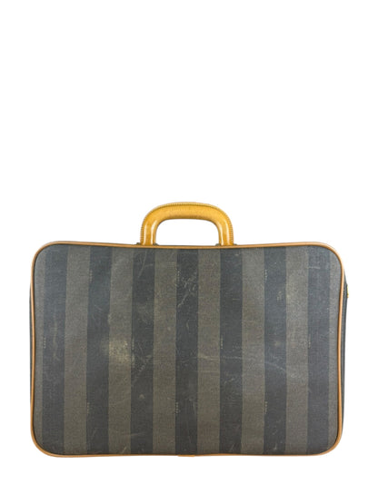 Fendi FF   Striped Briefcase