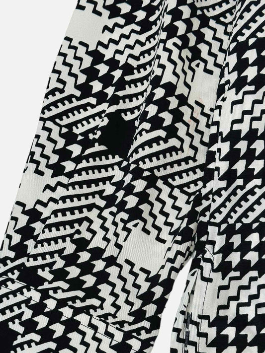 LOUIS VUITTON Relaxed Fit Black & White Size US 6 Shirt