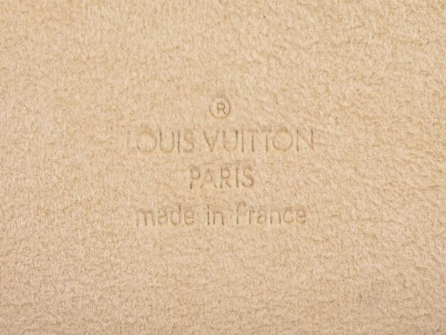Louis Vuitton Pochette Florentine  Canvas Clutch Bag