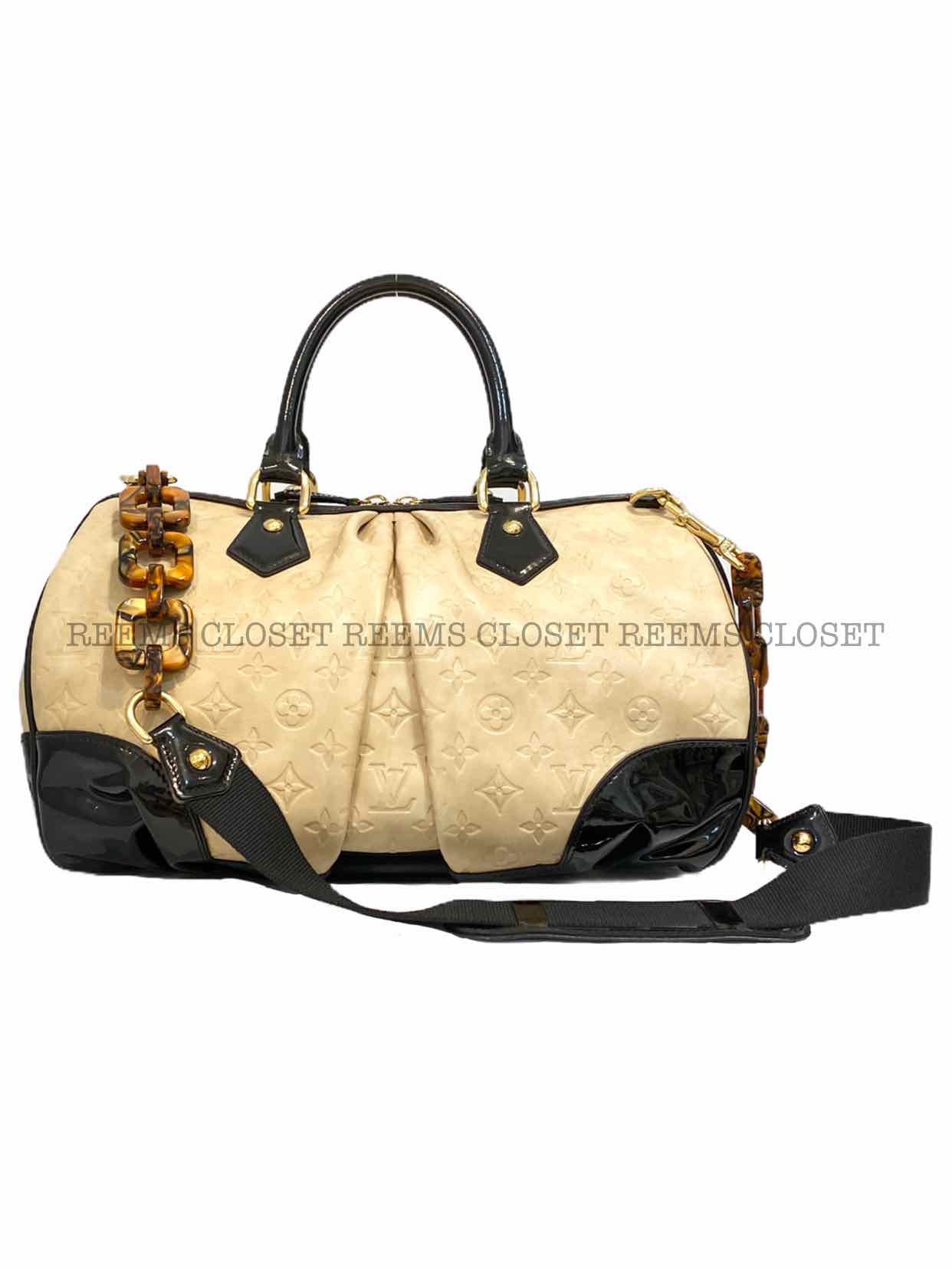 LOUIS VUITTON Stephen Beige Top Handle
