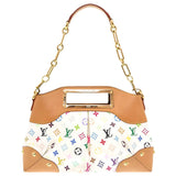 Louis Vuitton Monogram Multicolor Judy MM Blonde Shoulder Bag White LV