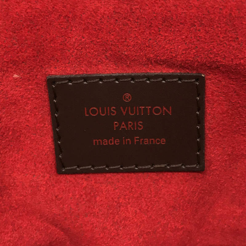 Louis Vuitton Trevi PM Damier Ebene Leather 2WAY Handbag