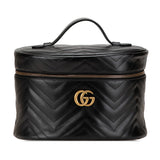 Gucci GG Marmont Leather Vanity Bag