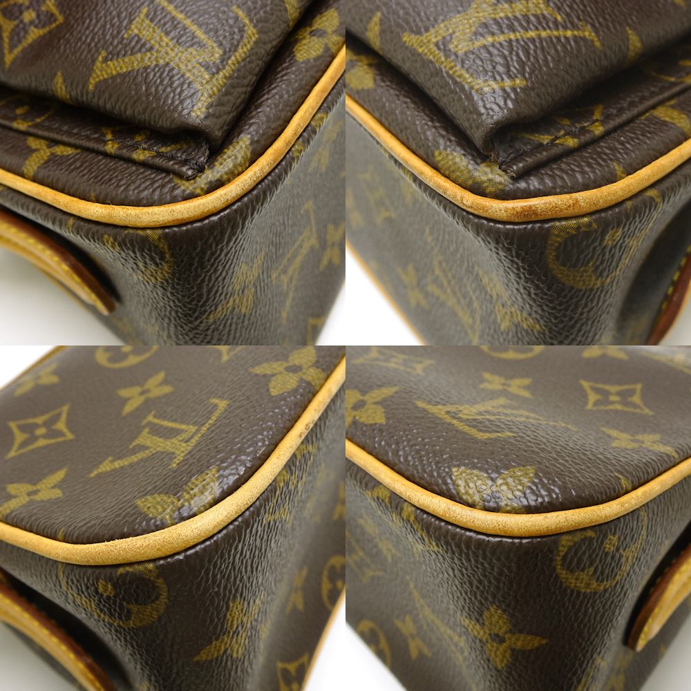 Louis Vuitton Monogram Vibasite MM Brown Handbag