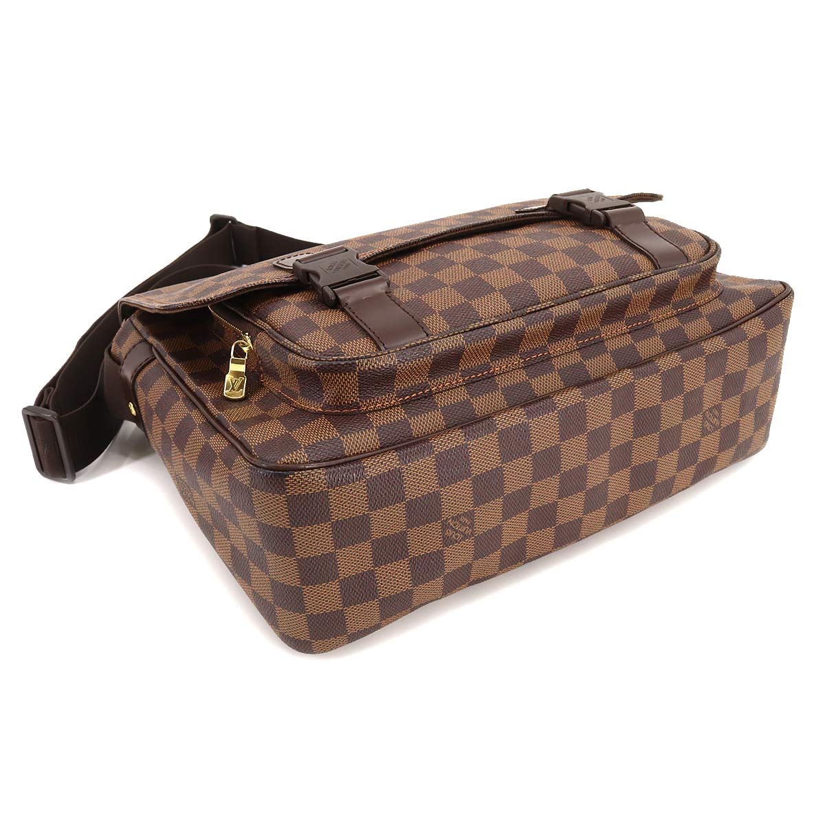 Louis Vuitton Damier Messenger Melville Shoulder Bag Ebene Brown