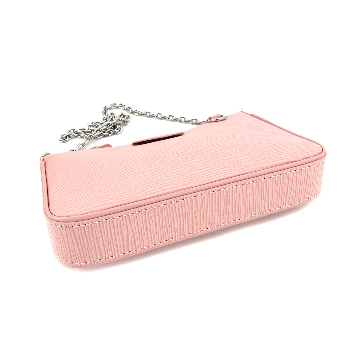 Louis Vuitton Epi Easy Pouch Shoulder Bag Leather Rose Ballerine Pink