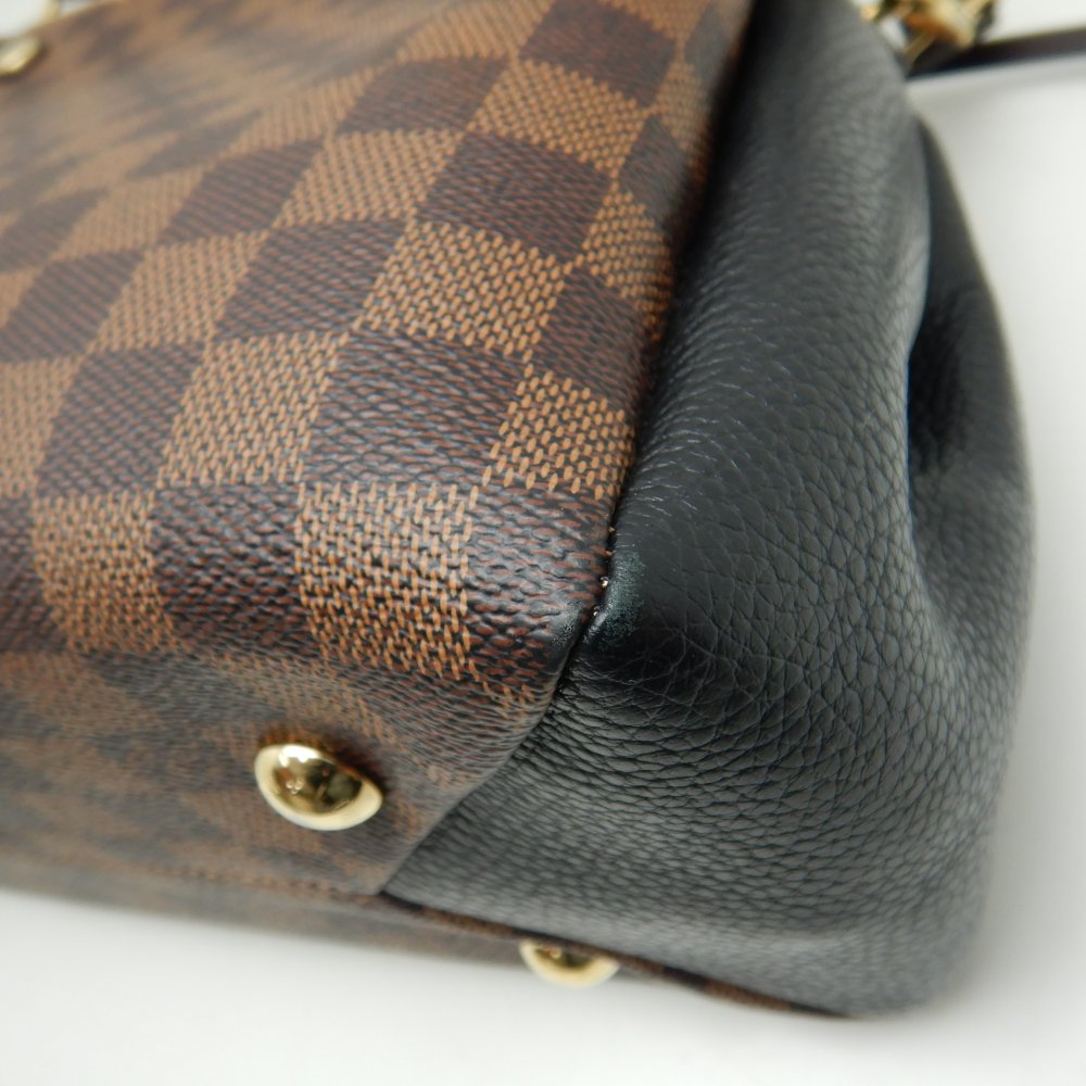 Louis Vuitton Damier Brittany Noir 2WAY Bag Ebene Brown