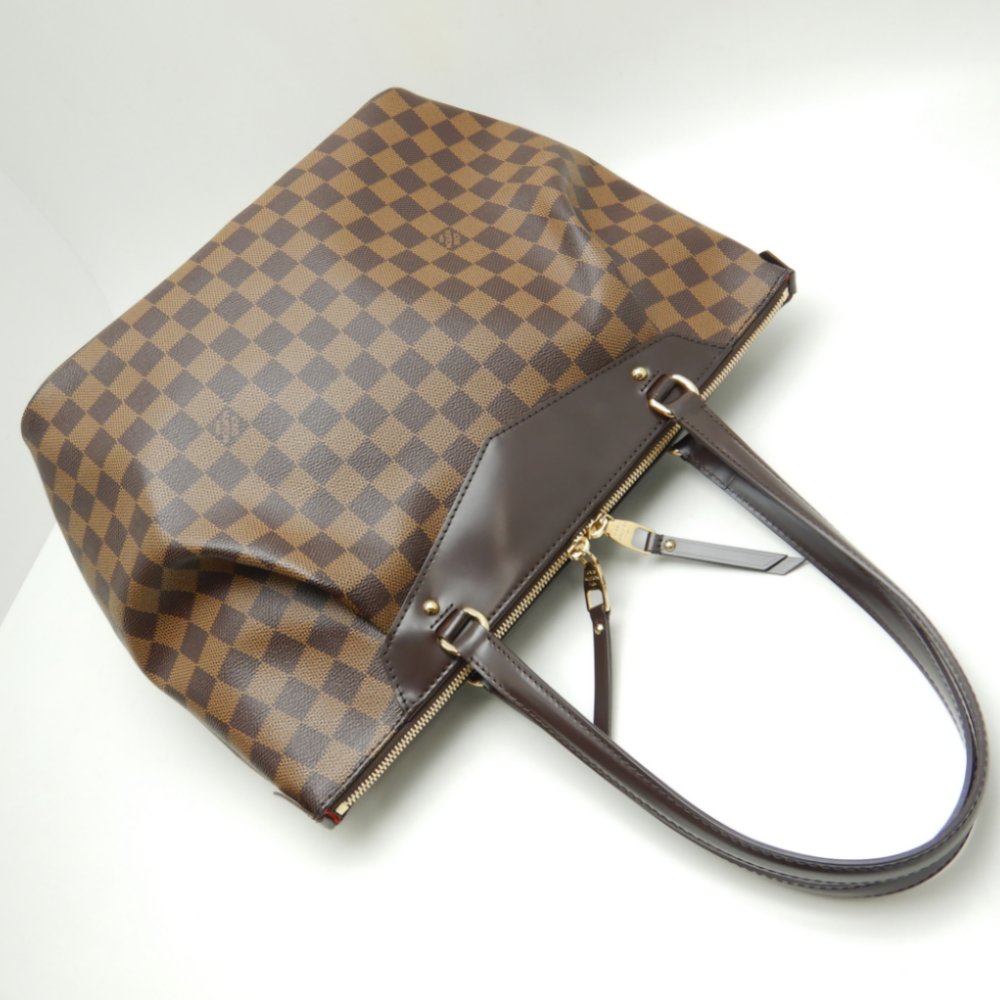 Louis Vuitton Damier Westminster GM Ebene Shoulder Bag Brown