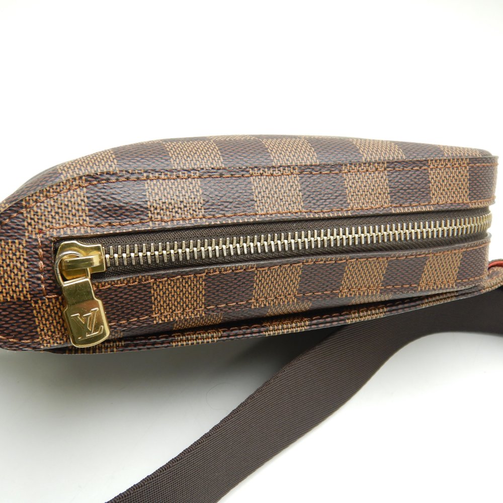 Louis Vuitton Damier Jeronimos Ebene Body Bag Brown