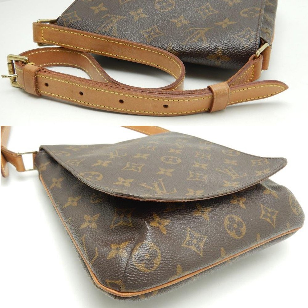 Louis Vuitton Monogram M tte Salsa Shoulder Bag Brown