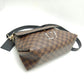 Louis Vuitton Damier Beaubourg Ebene Shoulder Bag Brown
