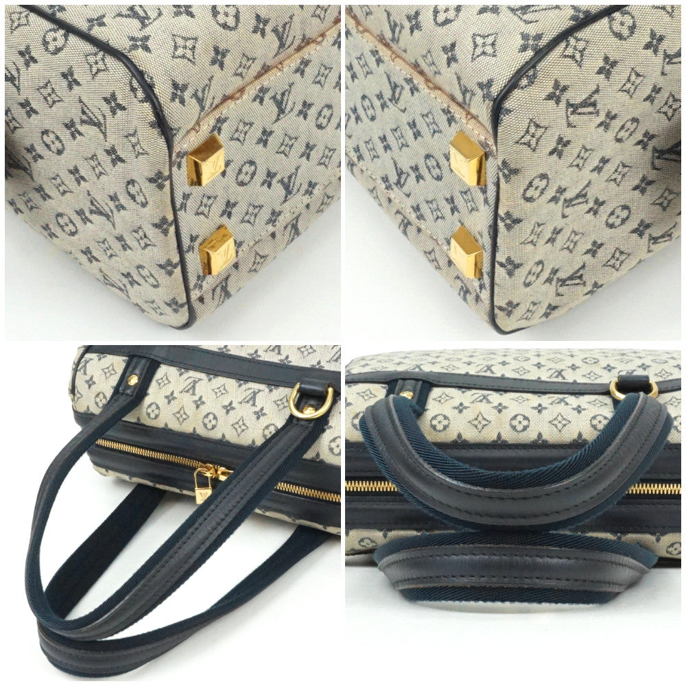 Louis Vuitton Josephine PM Monogram Mini Canvas Blue
