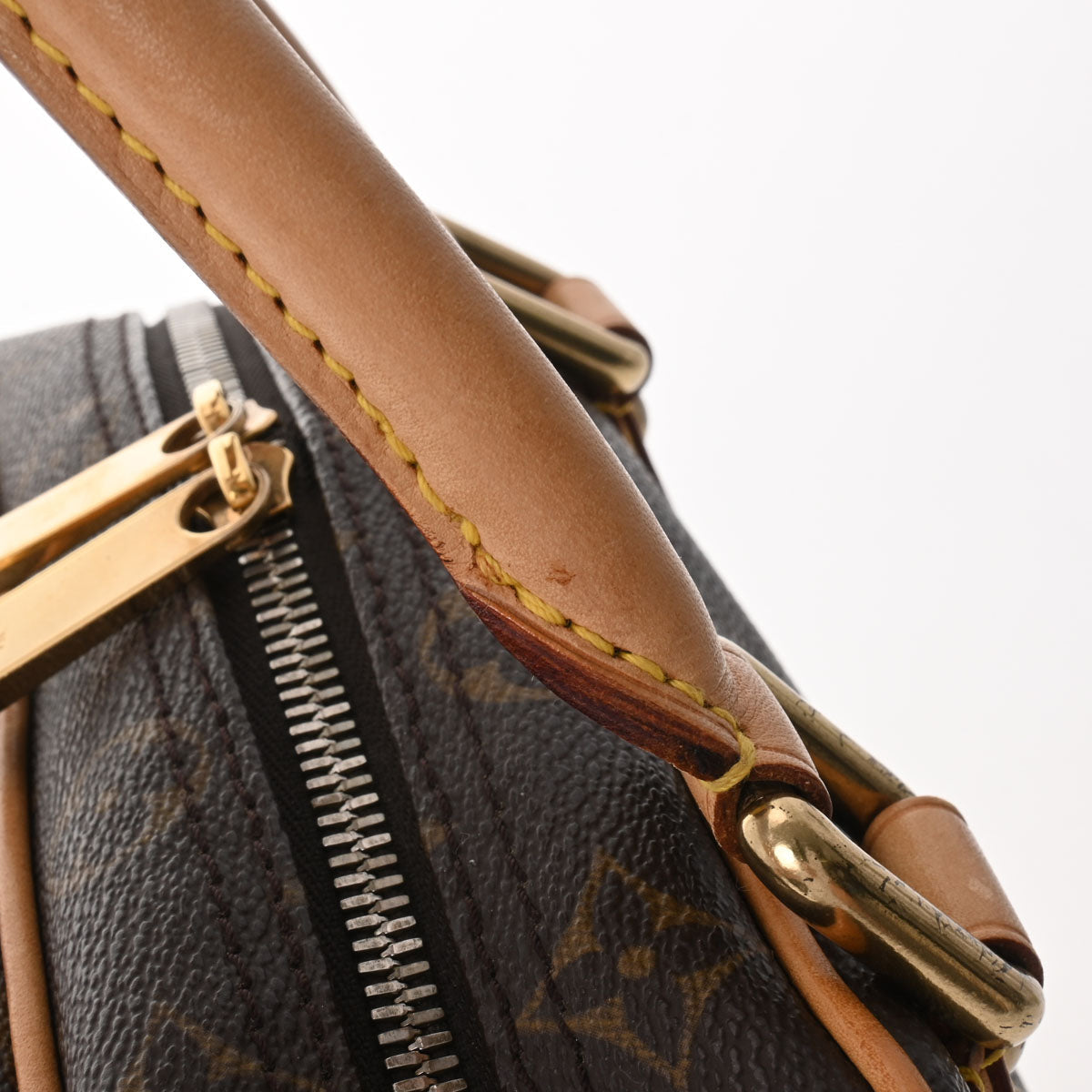 Louis Vuitton Monogram Manhattan PM Brown Canvas Handbag