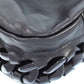 Chanel Coco Mark Plastic Chain Shoulder Bag Black