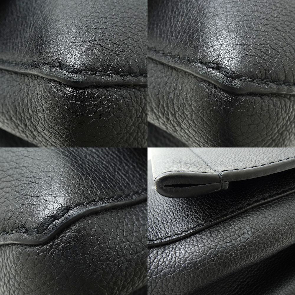 Louis Vuitton LockMe II Noir Handbag Black
