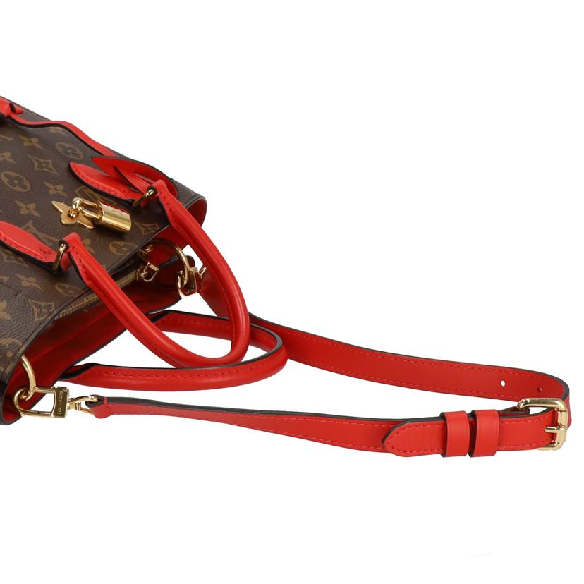 Louis Vuitton Flower Tote Bag Monogram Coquelicot