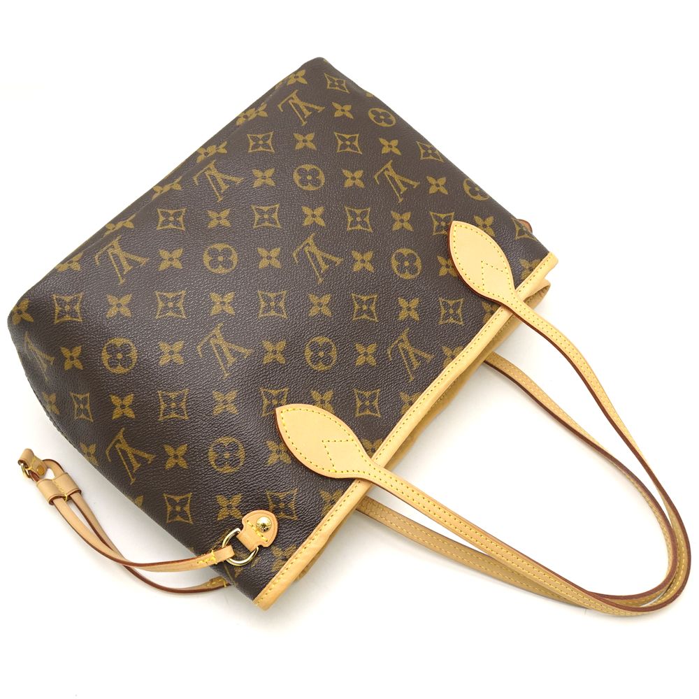Louis Vuitton Monogram Neverfull PM Brown Tote Bag