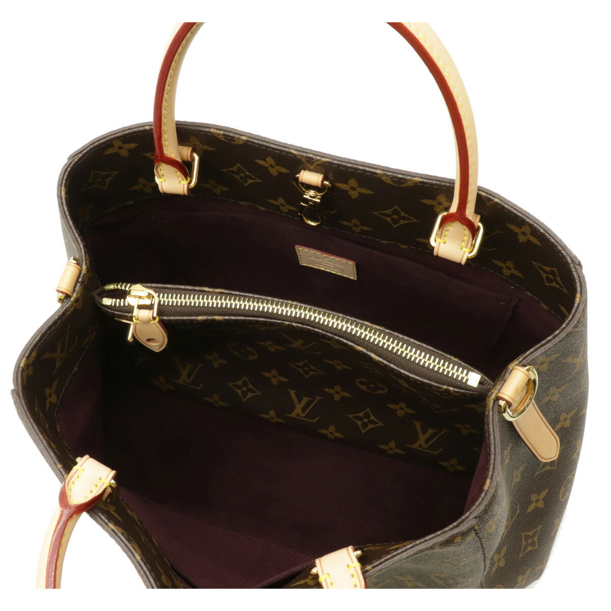 Louis Vuitton Monogram Montaigne MM Handbag 2way Shoulder Bag