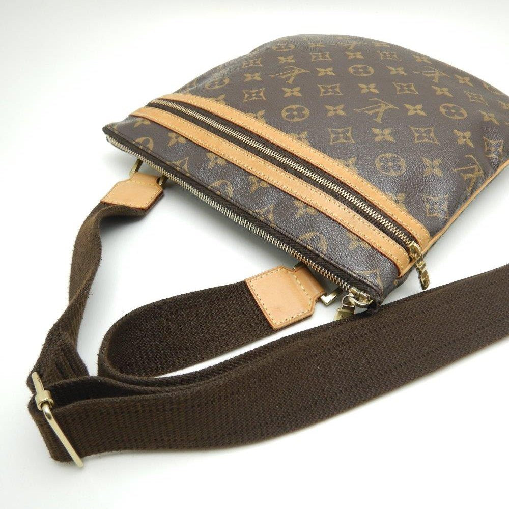 Louis Vuitton Monogram Pochette Bosphore Brown Shoulder Bag