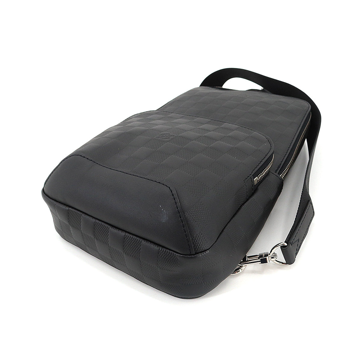 Louis Vuitton Damier Anfini Avenue Sling Bag Body Bag Black