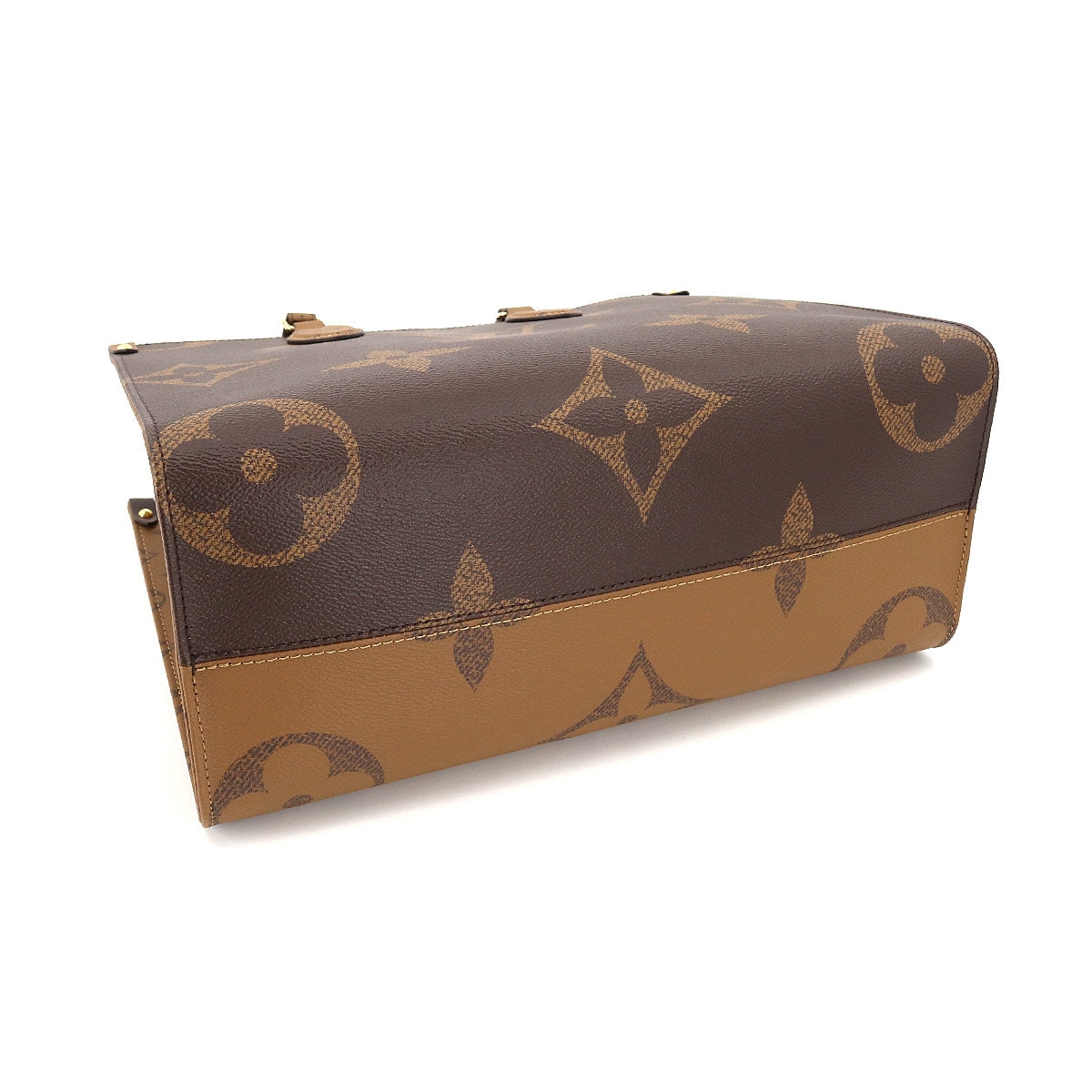 Louis Vuitton Giant Monogram On The Go MM 2 Way Tote Shoulder Bag