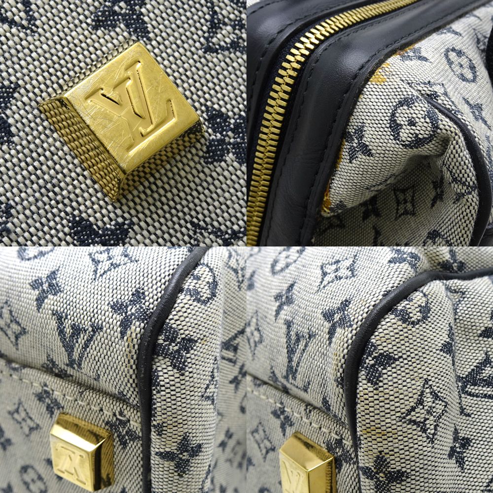 Louis Vuitton Monogram Mini Josephine PM Blue Handbag