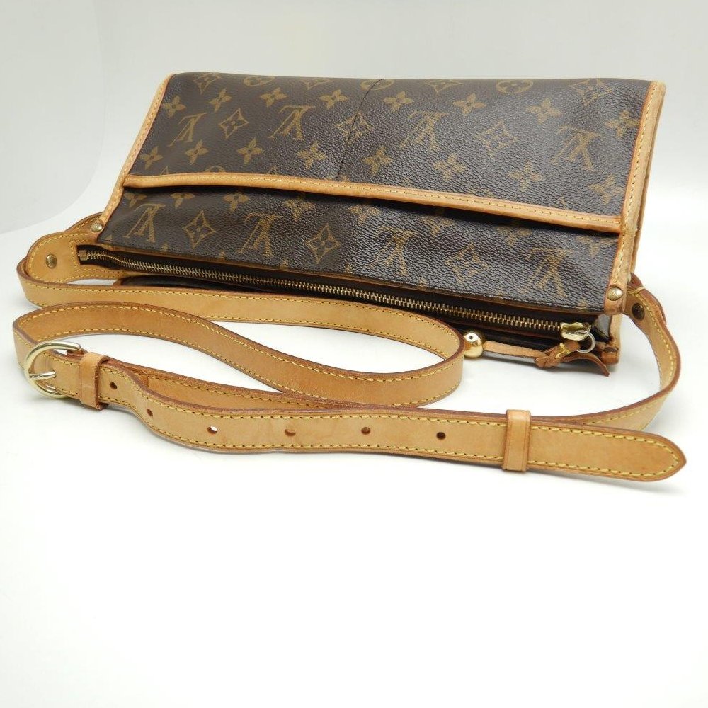 Louis Vuitton Monogram Popincourt Long Brown Shoulder Bag