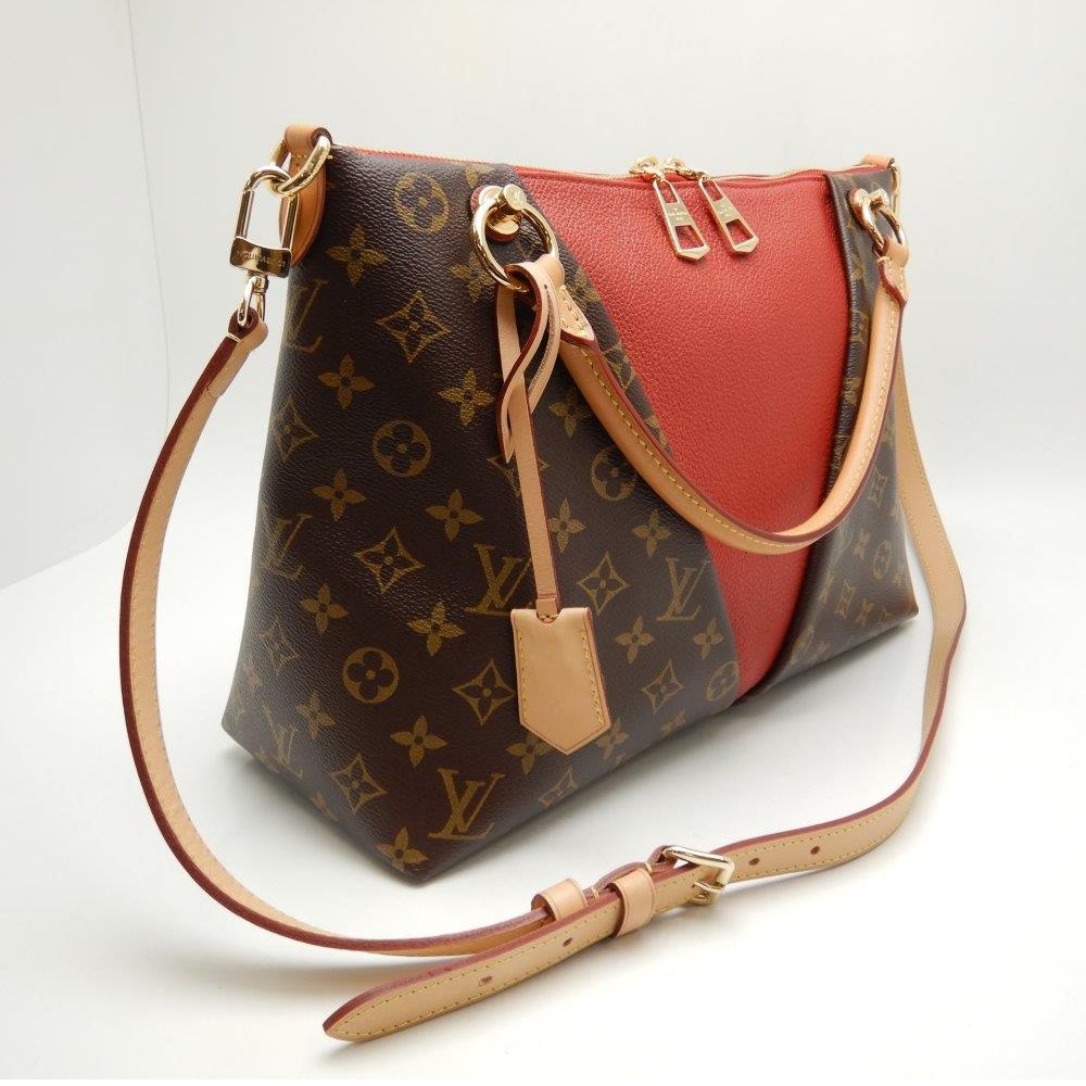 Louis Vuitton Monogram V Tote MM Cerise 2WAY Bag