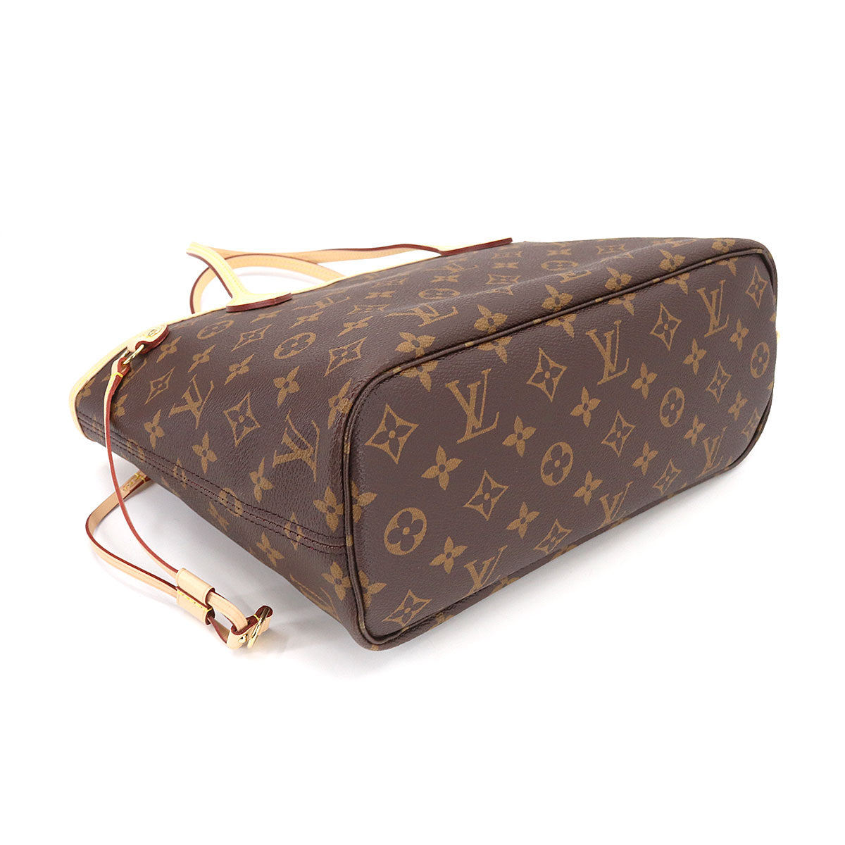 Louis Vuitton Monogram Neverfull PM Tote Bag Brown