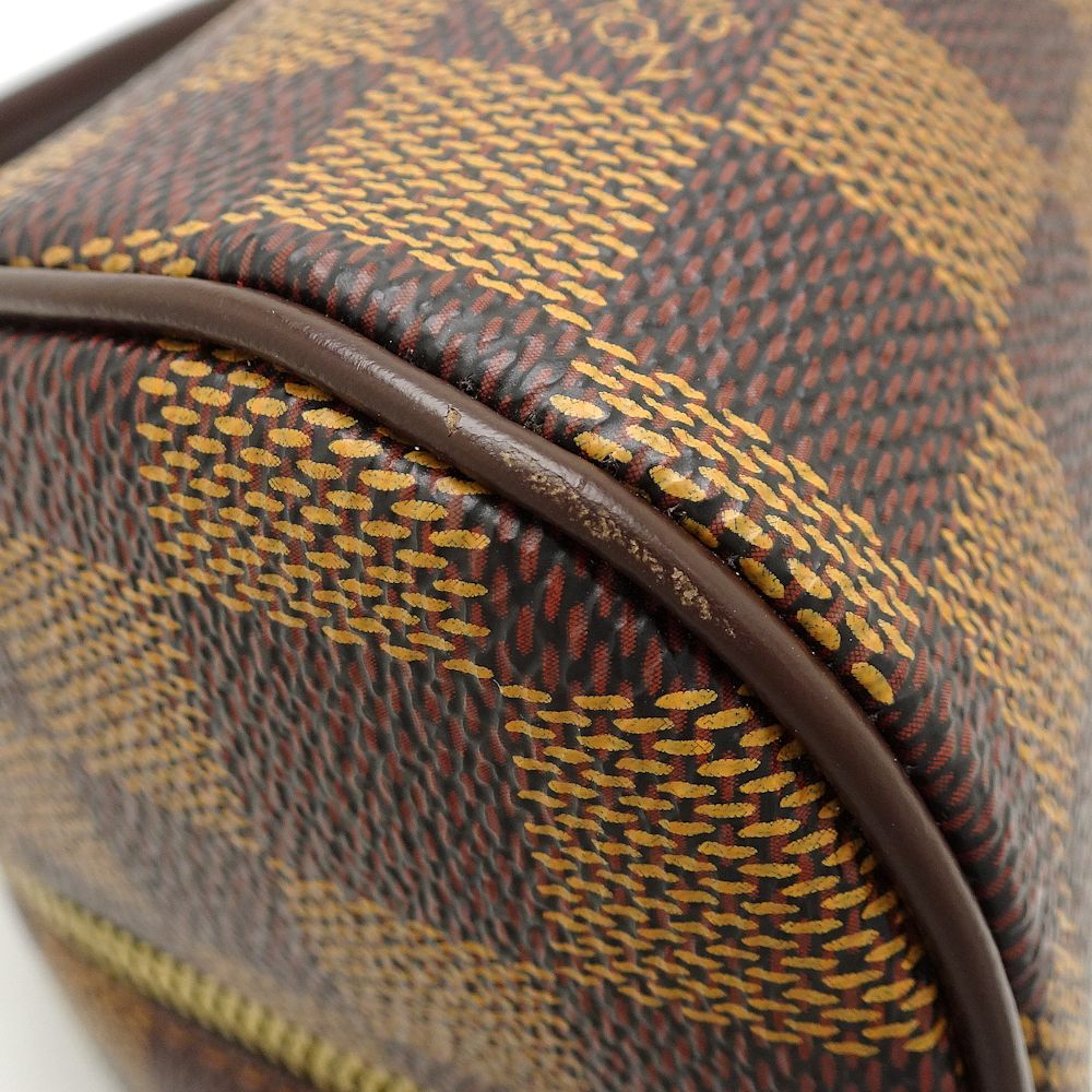 Louis Vuitton Damier Rivera Mini Ebene Handbag Brown