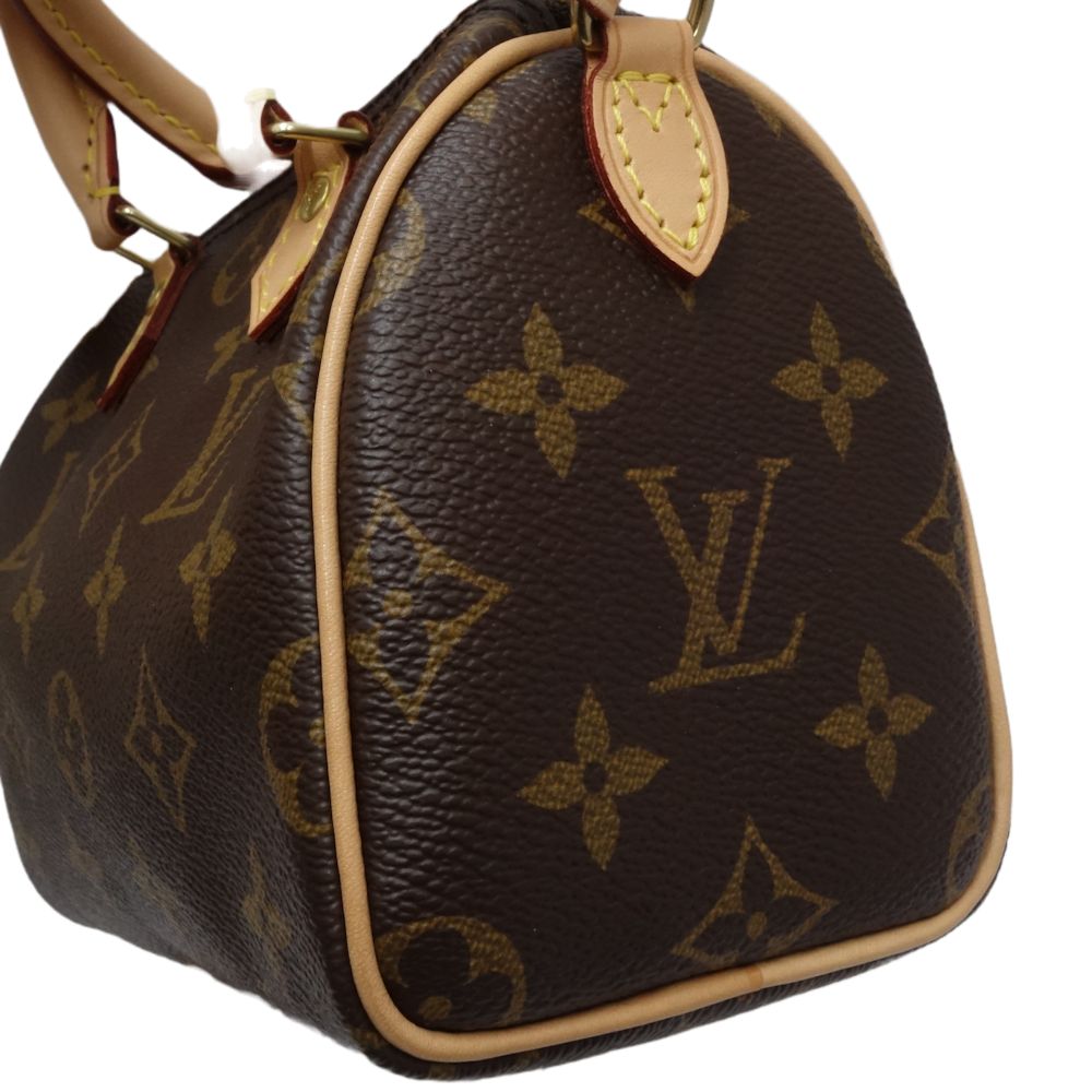 Louis Vuitton Monogram Crossbody Shoulder Bag Brown