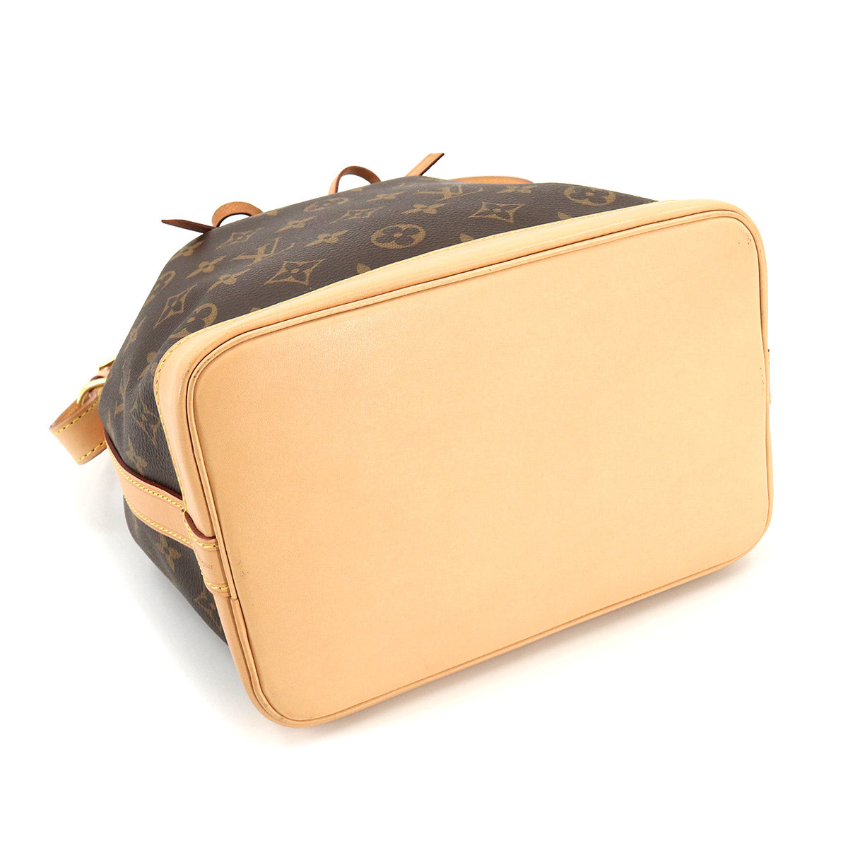 Louis Vuitton Monogram Noe BB Shoulder Bag Brown Rfid Gold Metal Fittings