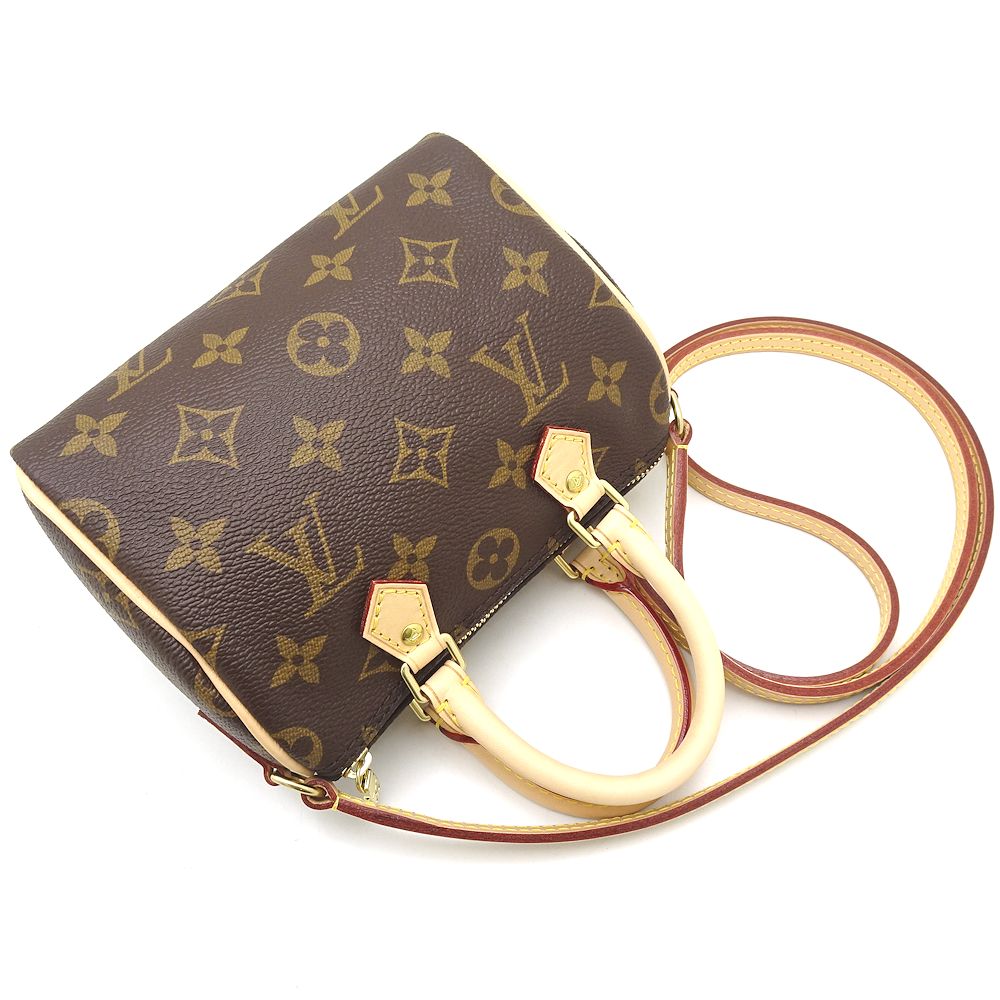 Louis Vuitton monogram Speedy Brown Mini Shoulderbag
