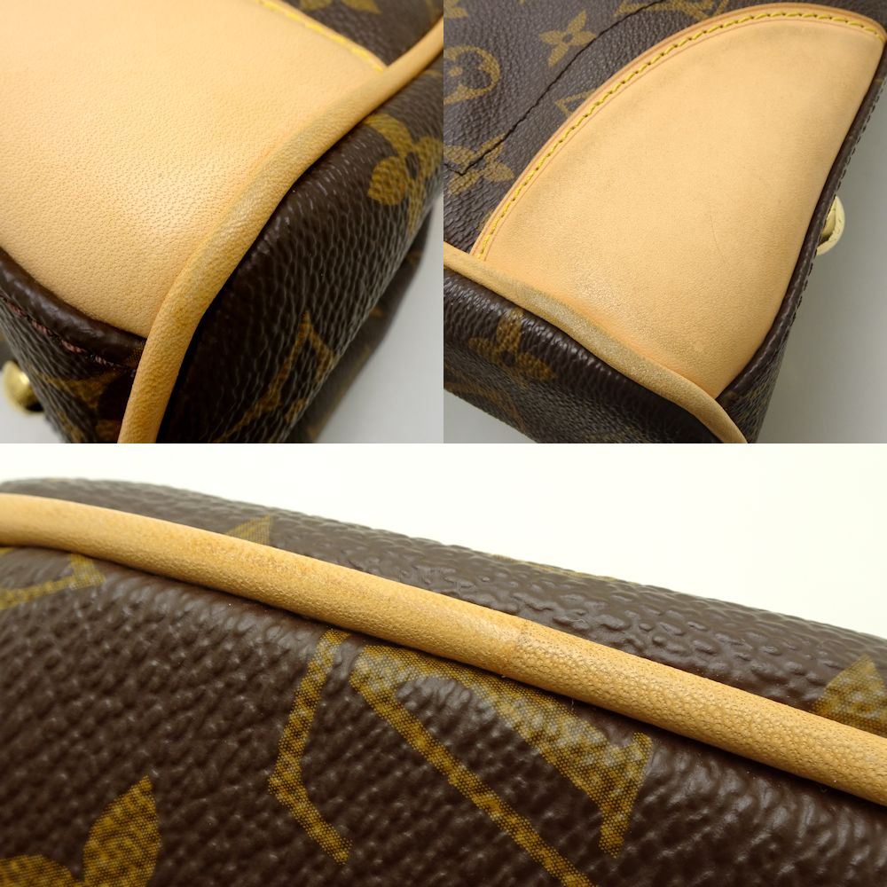 Louis Vuitton Monogram Beverly MM Brown Handbag