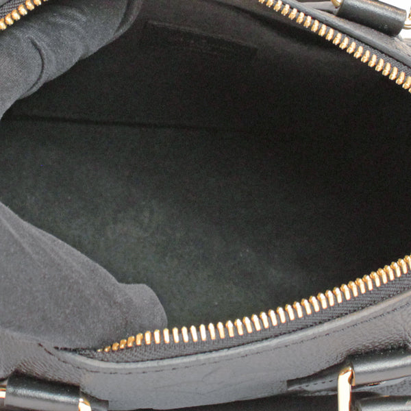 Louis Vuitton Speedy Bandouliere 20 Monogram Implant Monogram Noir