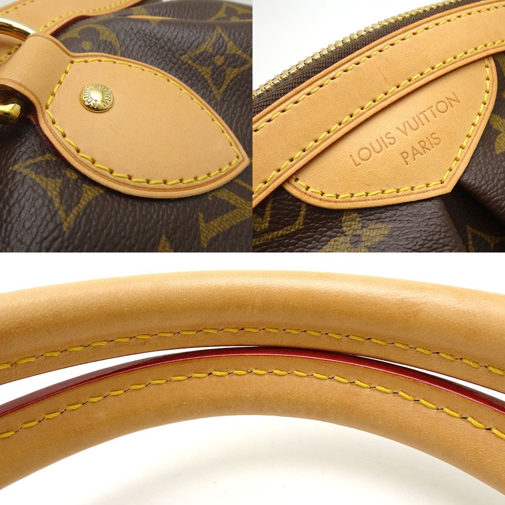Louis Vuitton Monogram Tivoli PM Brown Handbag