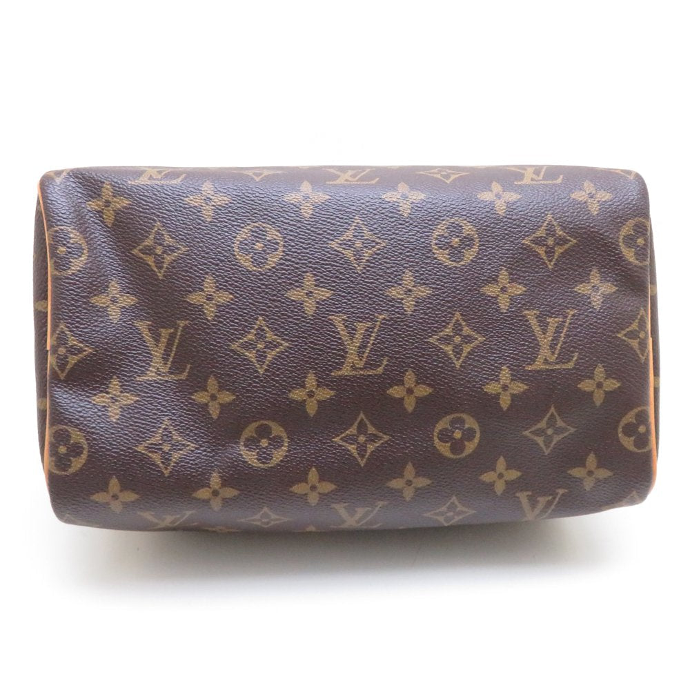 Louis Vuitton Monogram Speedy 25 Brown Boston Bag