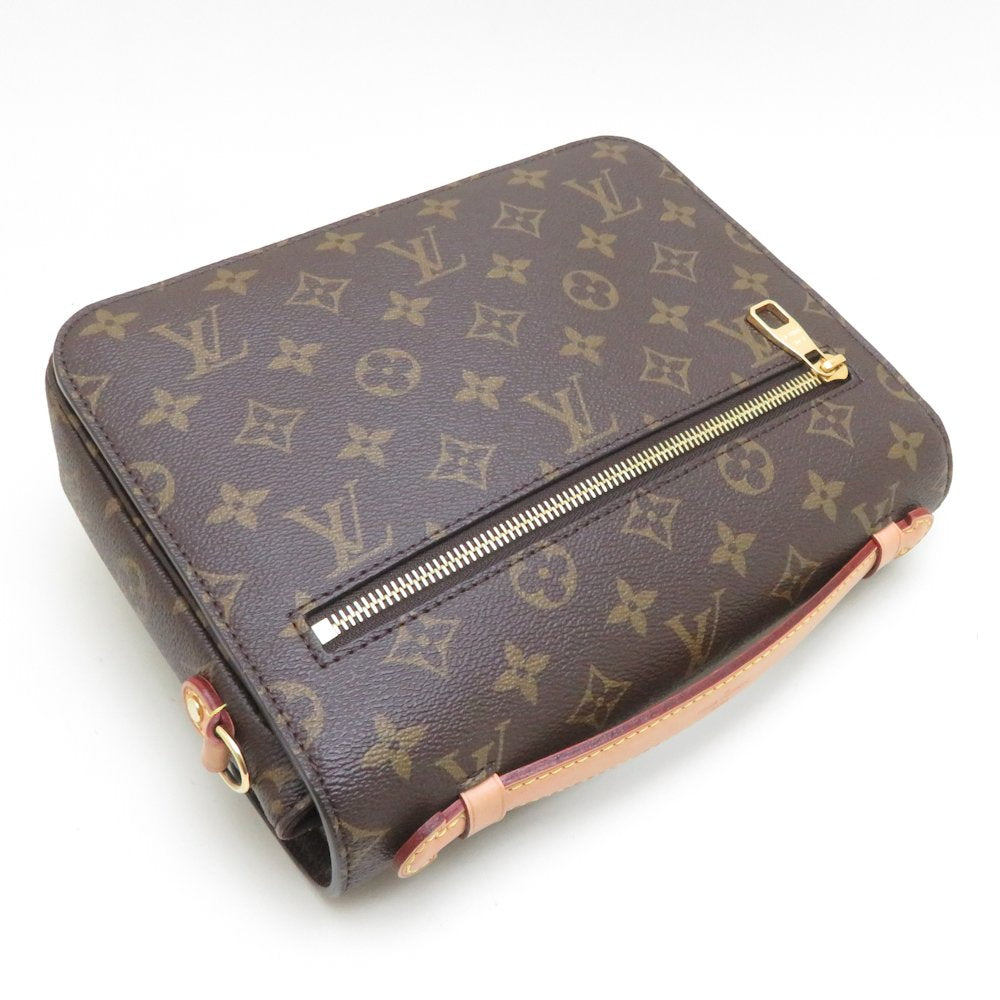 Louis Vuitton Pochette Metis MM Crossbody Shoulder Bag Monogram Brown