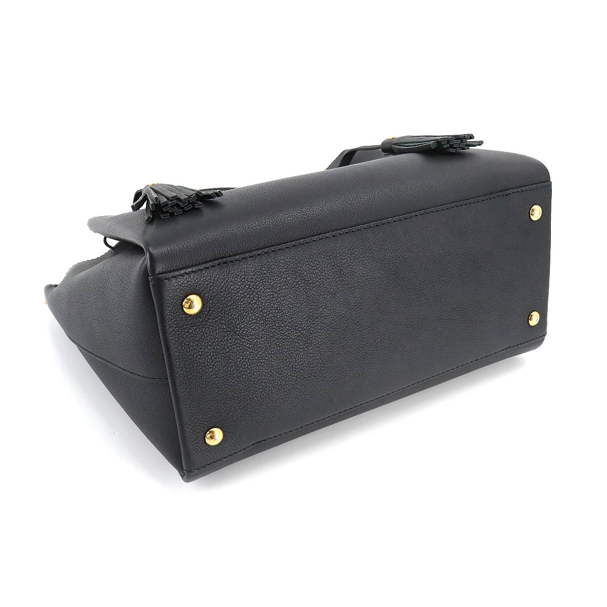Louis Vuitton LockMe 2 Shoulder Bag Leather Noir