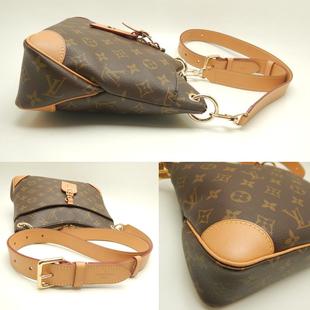 Louis Vuitton Monogram Odeon PM Natural Shoulder Bag