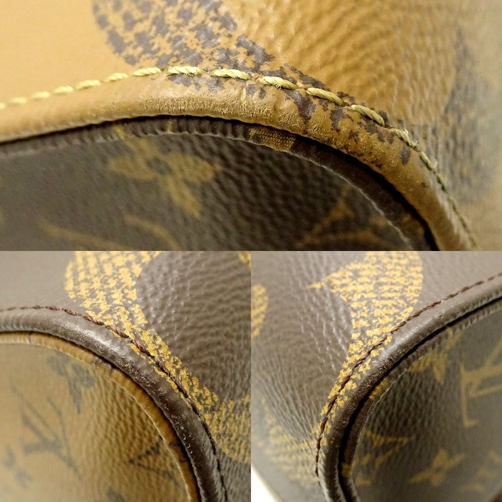 Louis Vuitton Monogram Giant Reverse On The Go MM Brown
