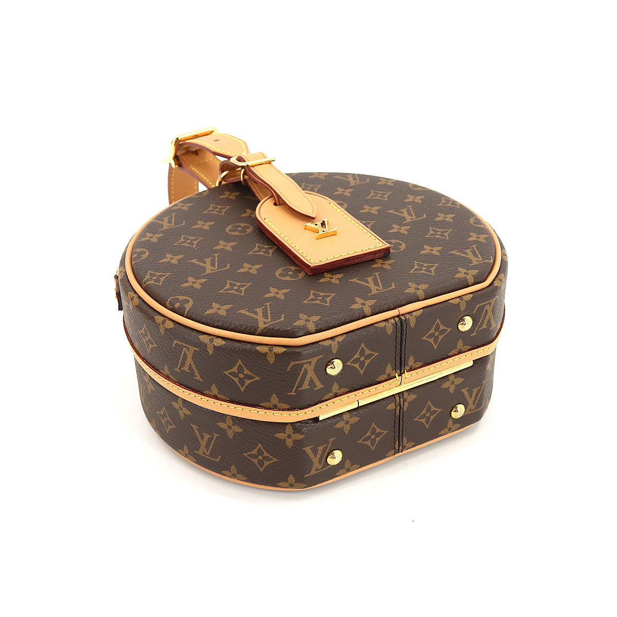 Louis Vuitton Monogram Petite Boite Chapeau 2 Way Hand Shoulder Bag
