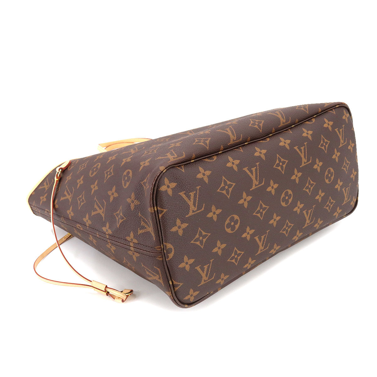 Louis Vuitton Monogram Neverfull MM Tote Bag Brown Series RFID Neverfull MM