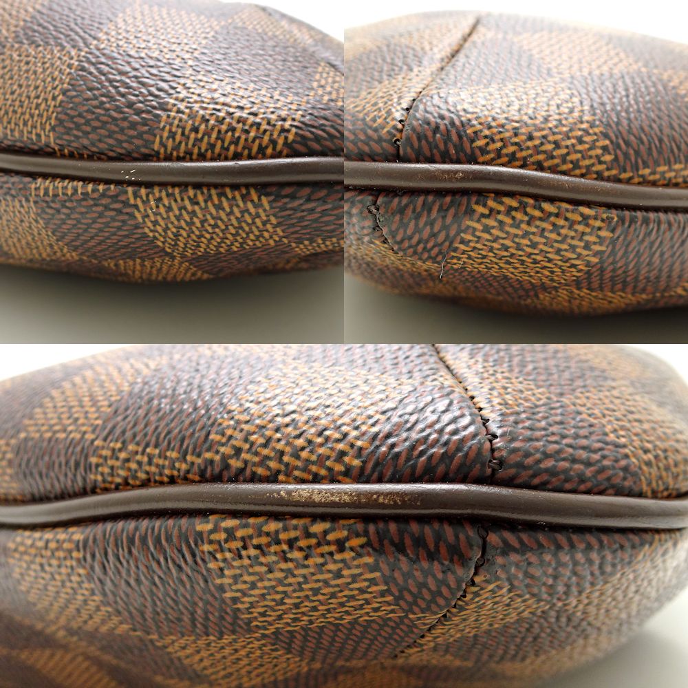 Louis Vuitton Damier Bloomsbury PM Ebene Shoulder Bag Brown