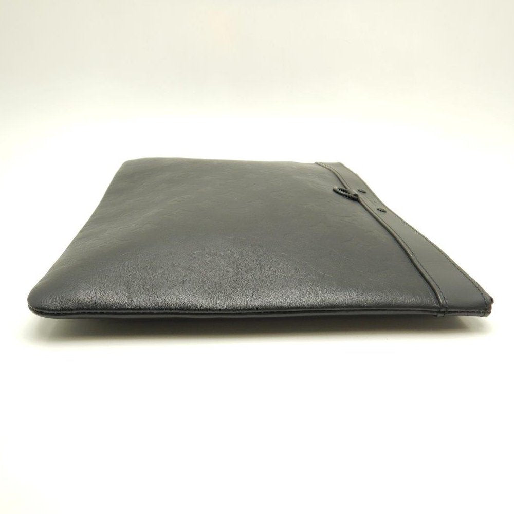 Louis Vuitton Clutch Document Monogram Black